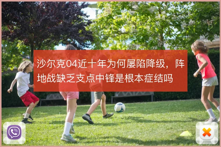 沙尔克04近十年为何屡陷降级,阵地战缺乏支点中锋是根本症结吗